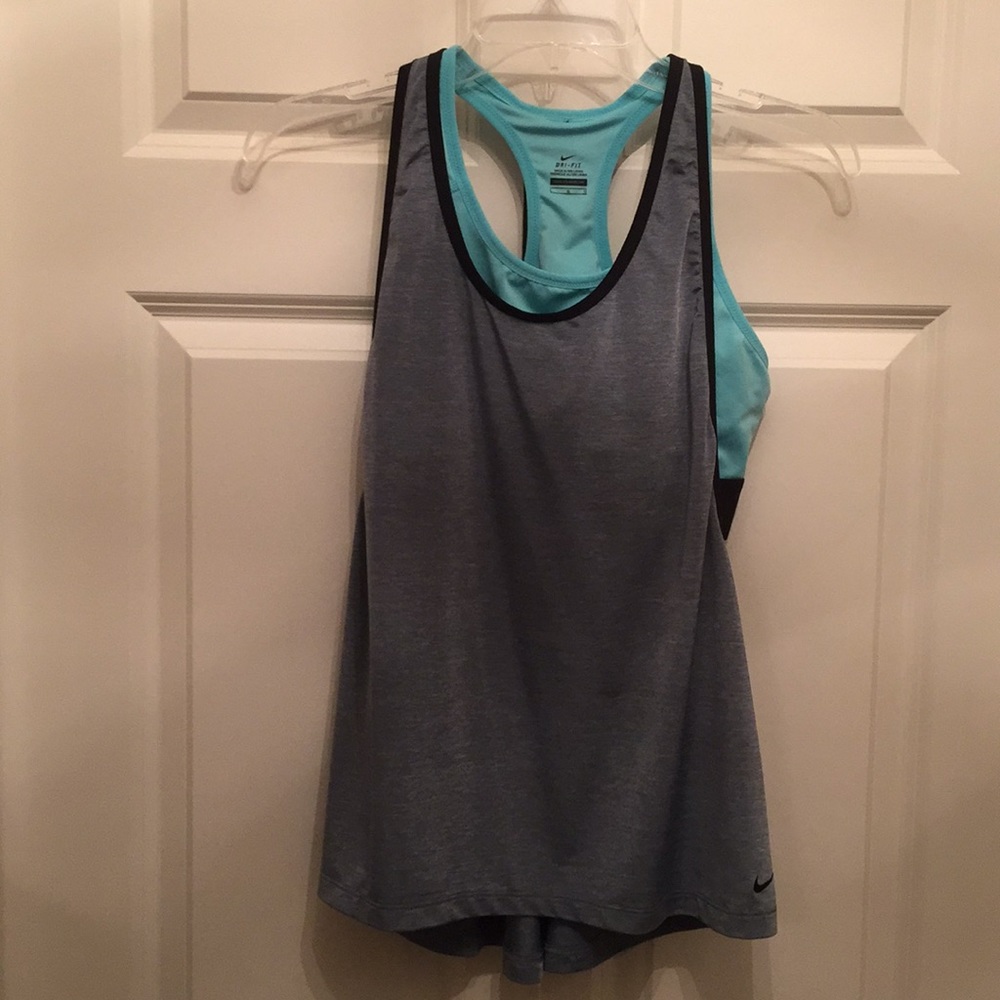 Nike DRI-FIT Tank with built in sports bra